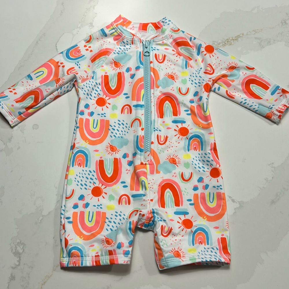 Rainbow rashguard